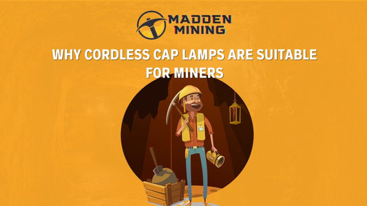 Why cordless cap lamps are suitable for miners