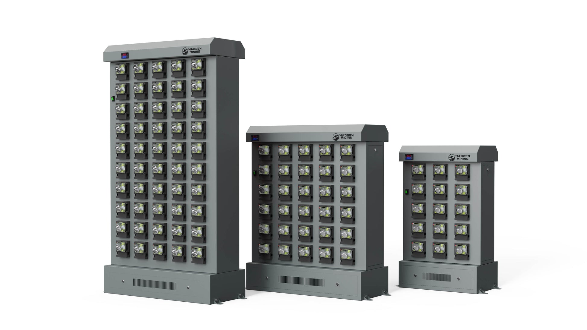 Cordless Mining Cap Lamp 13,000 LUX OLED Screen