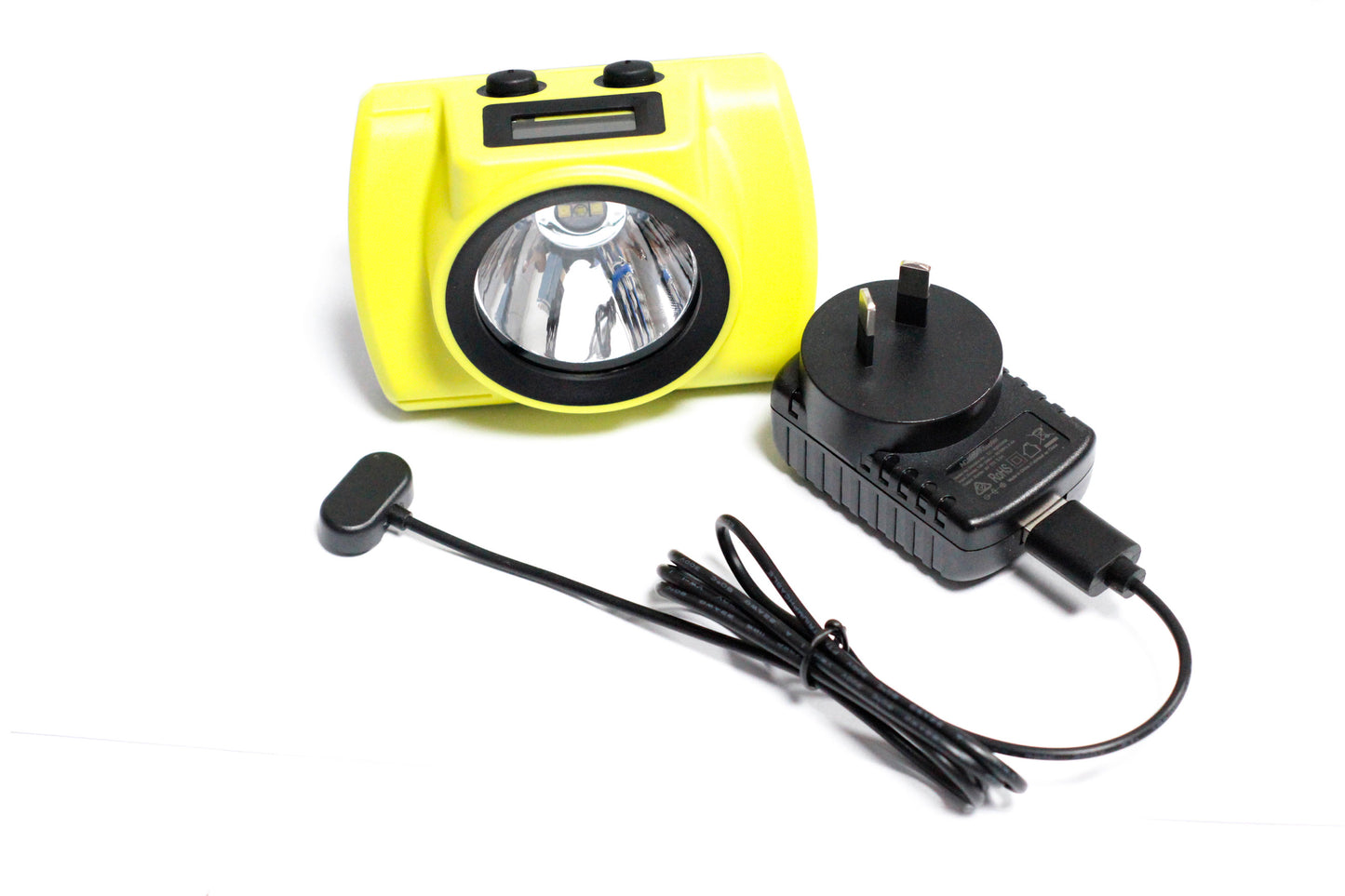 Madden Mining Cordless Cap Lamp-Super Bright 20,000 LUX