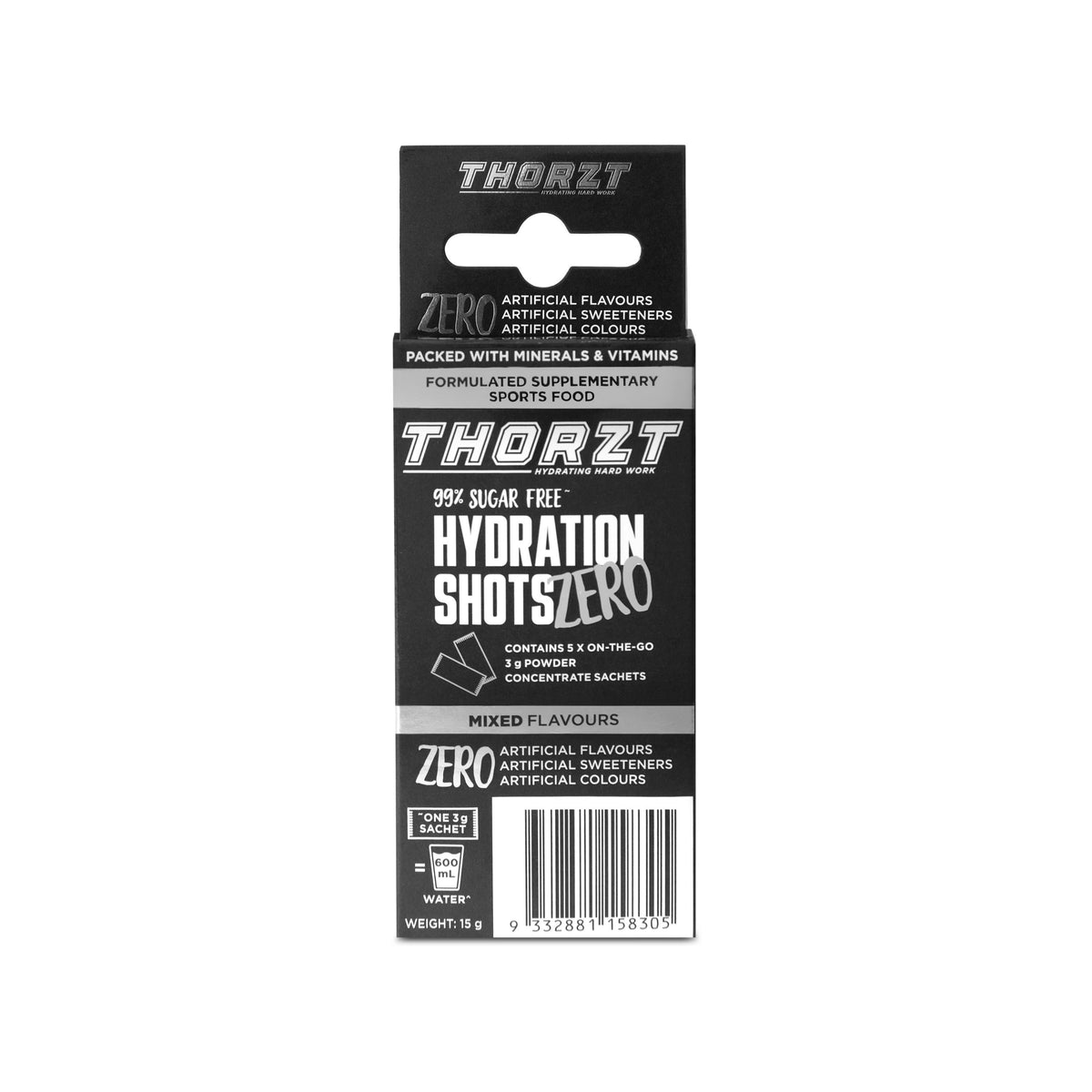THORZT 99% Sugar Free Vend Ready Solo Shot Zero Mixed Flavours