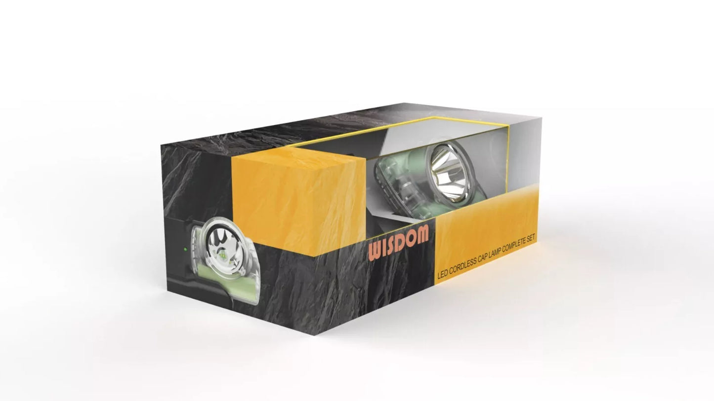 Wisdom 6A Cordless Cap Lamp