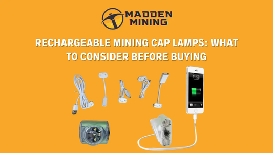 Rechargeable Mining Cap Lamps
