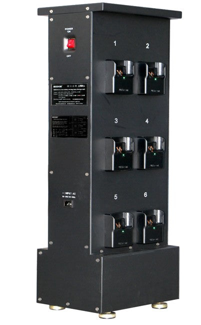 Electrical Charger Rack NWCR-12B - Cordless Lamp Charging Rack