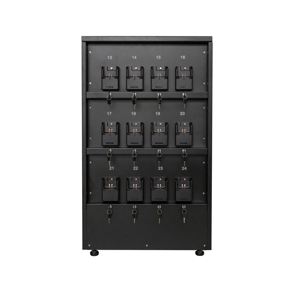 Ht Charging Rack NWCR-24BL Lockable Charging Rack for Cordless Lamps