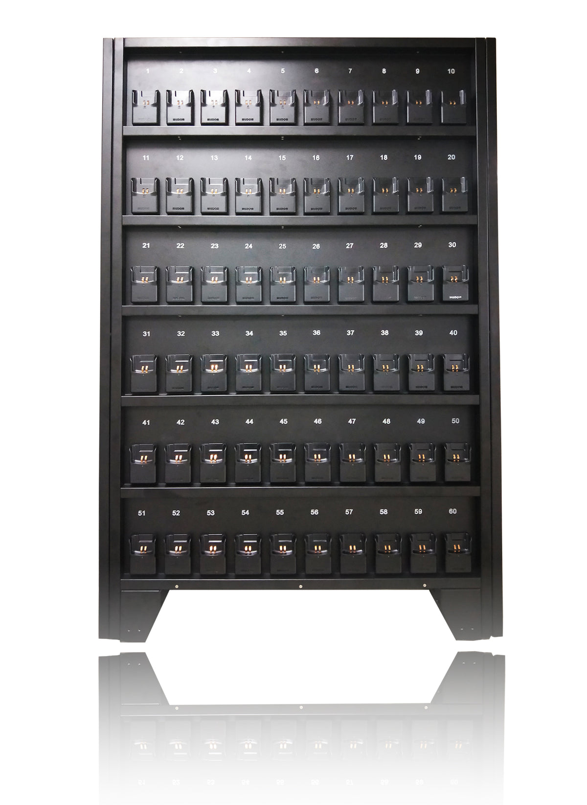 Electrical Charger Rack NWCR-60B Charging Rack for Cordless Cap Lamps