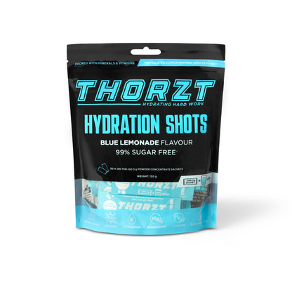 THORZT 99% Sugar Free Hydrations Shots Blue Lemonade 