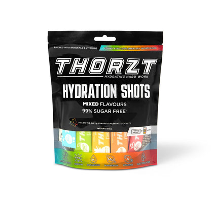 THORZT 99% Sugar Free Hydrations Shots Mixed Flavours 