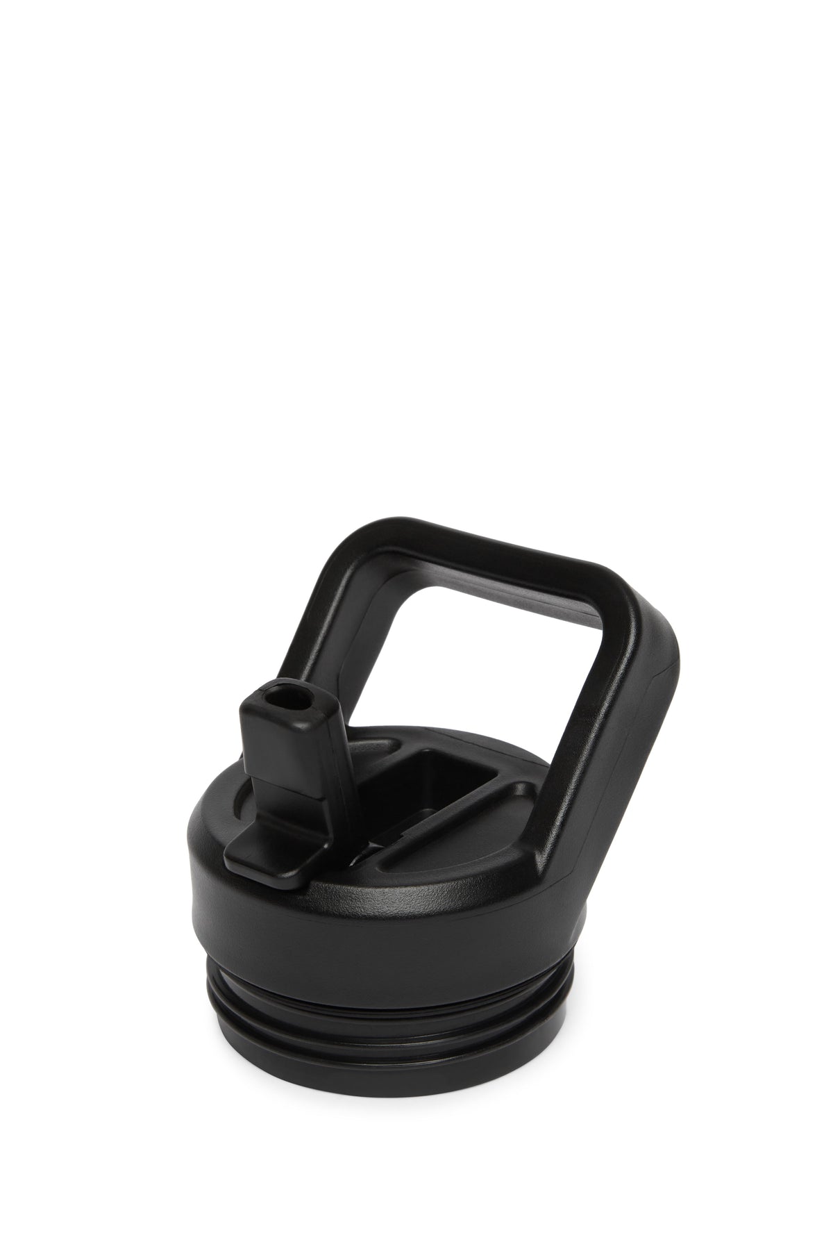 THORZT Screw On Lid And Straw To Suit TDB02 Black 
