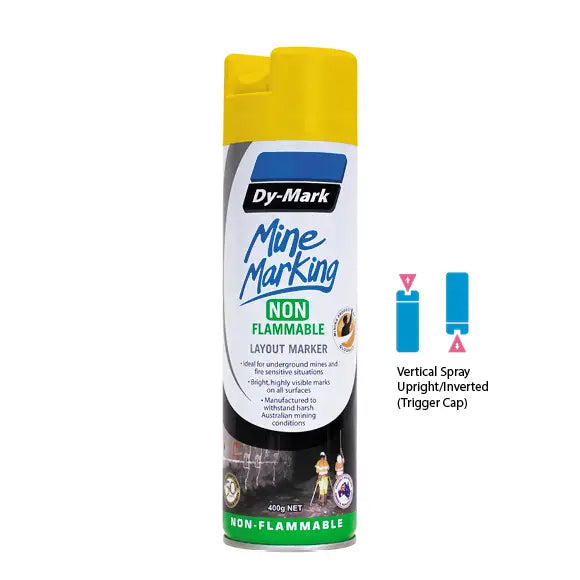 Mine Marking Paint Non-Flammable 400g (Carton)