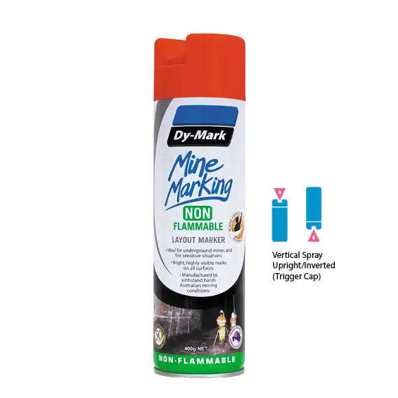 Mine Marking Paint Non-Flammable 400g (Carton)