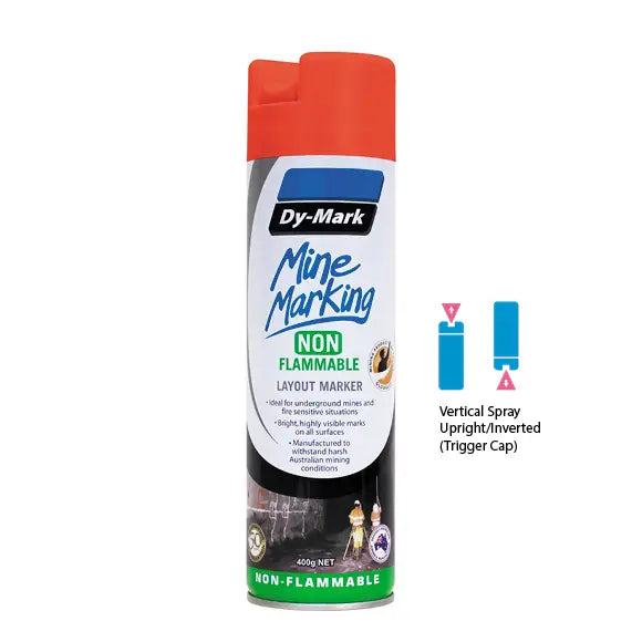 Mine Marking Paint Non-Flammable 400g (Carton)