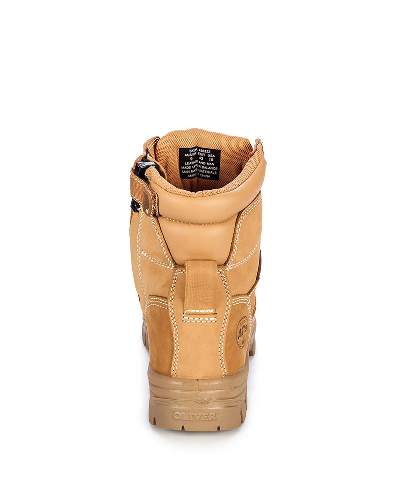 Oliver Style 45-632Z 150mm Wheat Zip Sided Boot
